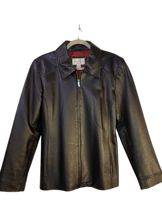 Worthington Jackets & Blazers - Worthington Vintage 90s Genuine Leather Jacket Y2K Ladies L